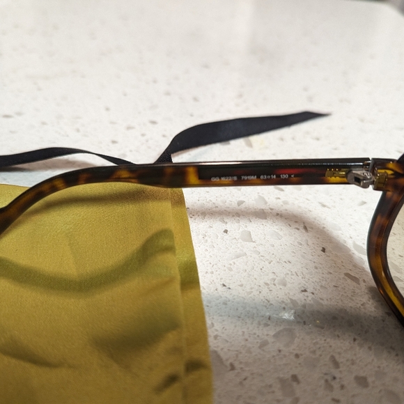 Unisex Gucci 63mm Sunglasses - Picture 2 of 10